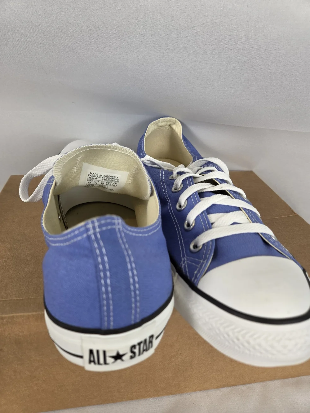 Converse Classic Low Top Canvas Sneakers - Periwinkle Blue
